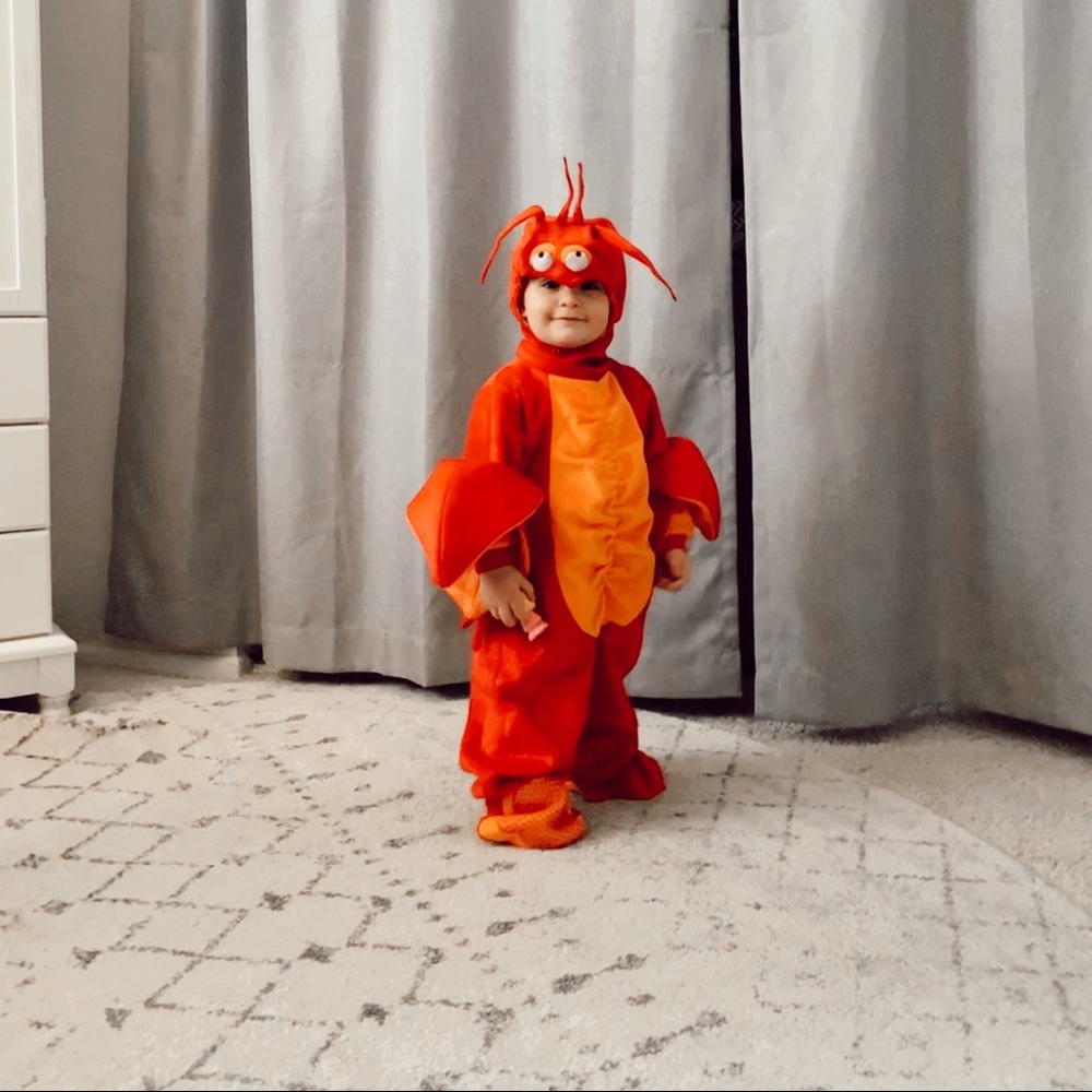Lobster Halloween costume 12/18 months